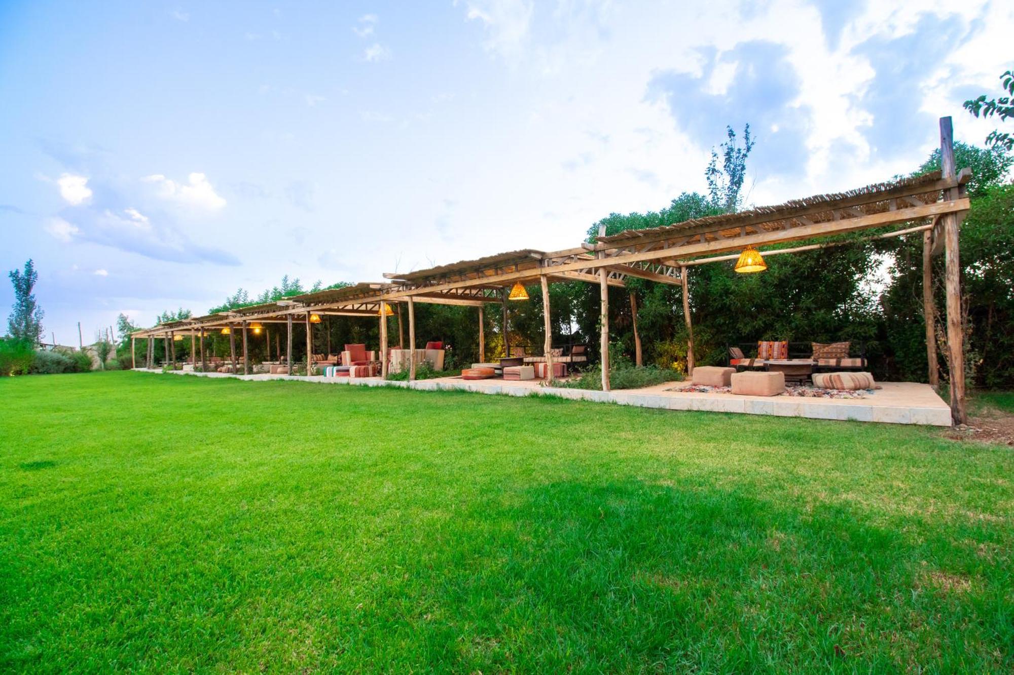 Bio Et Bois -Luxury Bio Farm- Villa Moulay Yacoub Exteriör bild