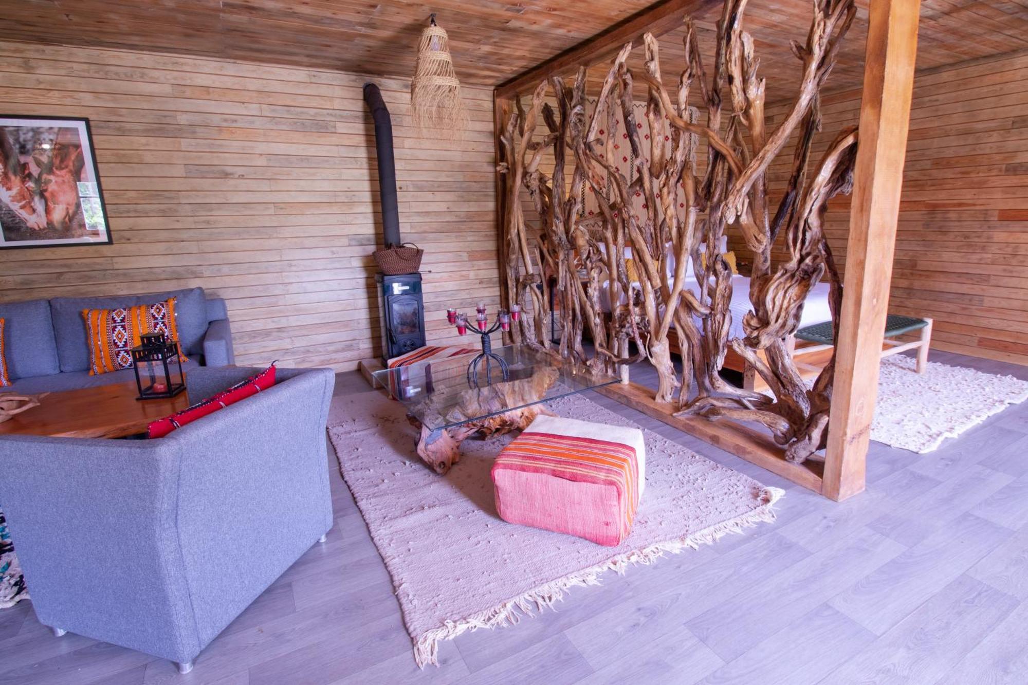 Bio Et Bois -Luxury Bio Farm- Villa Moulay Yacoub Exteriör bild