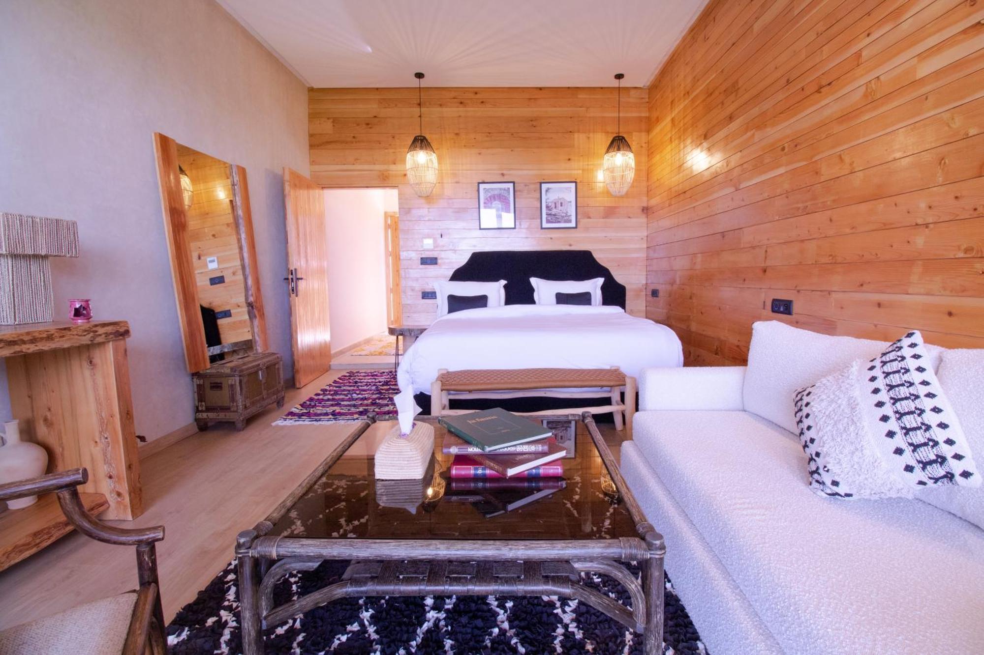 Bio Et Bois -Luxury Bio Farm- Villa Moulay Yacoub Exteriör bild