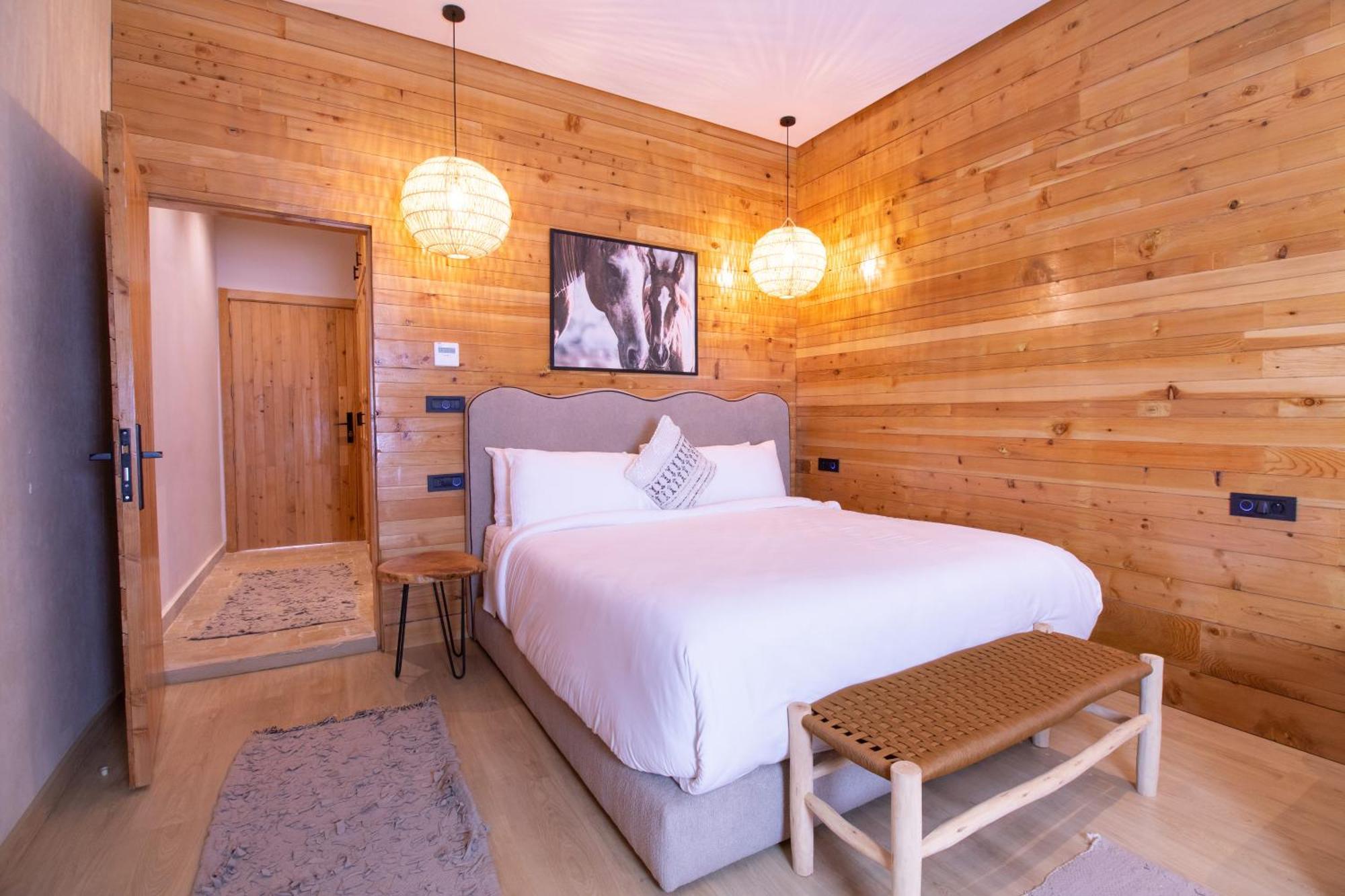Bio Et Bois -Luxury Bio Farm- Villa Moulay Yacoub Exteriör bild