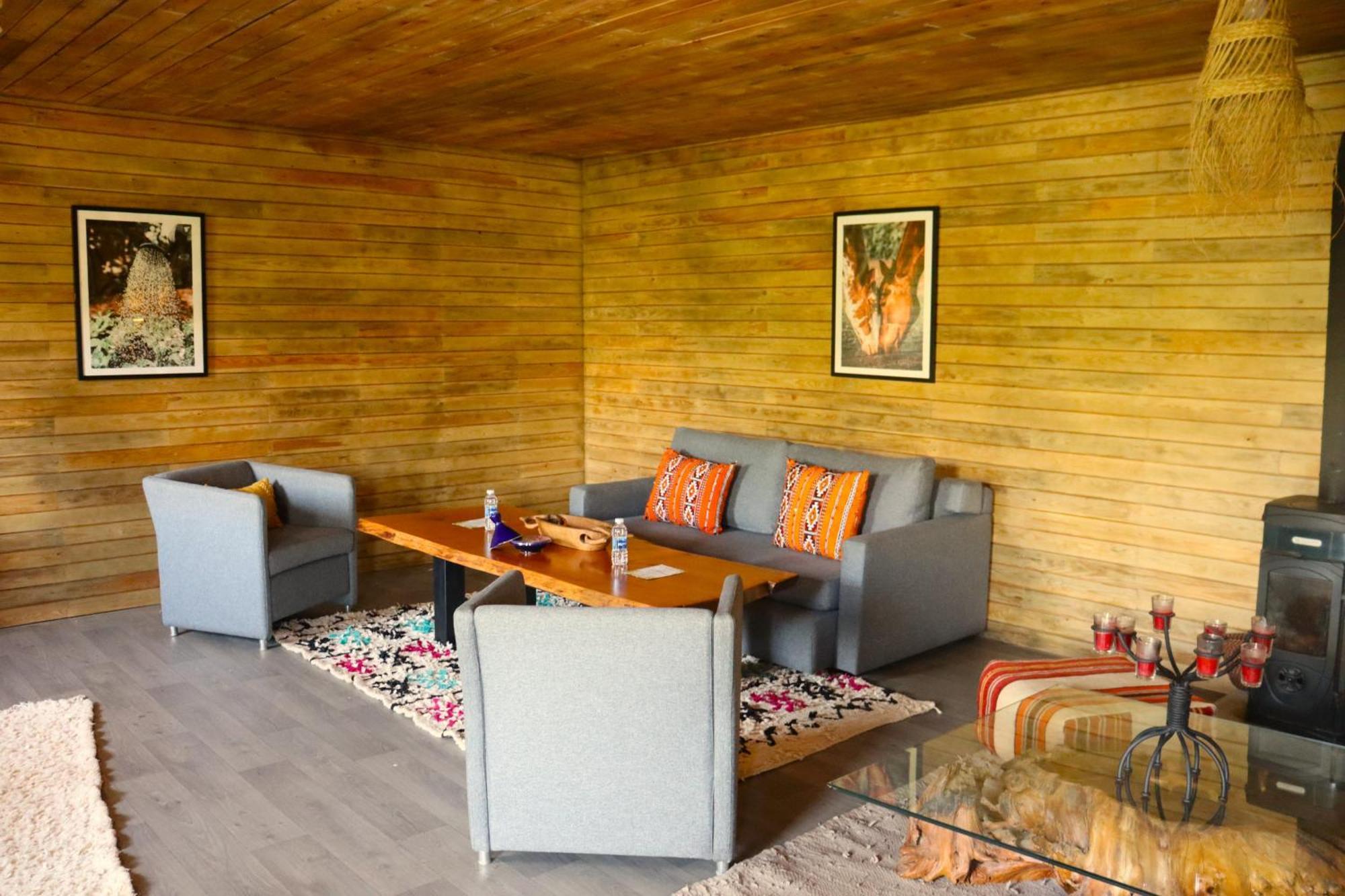 Bio Et Bois -Luxury Bio Farm- Villa Moulay Yacoub Exteriör bild