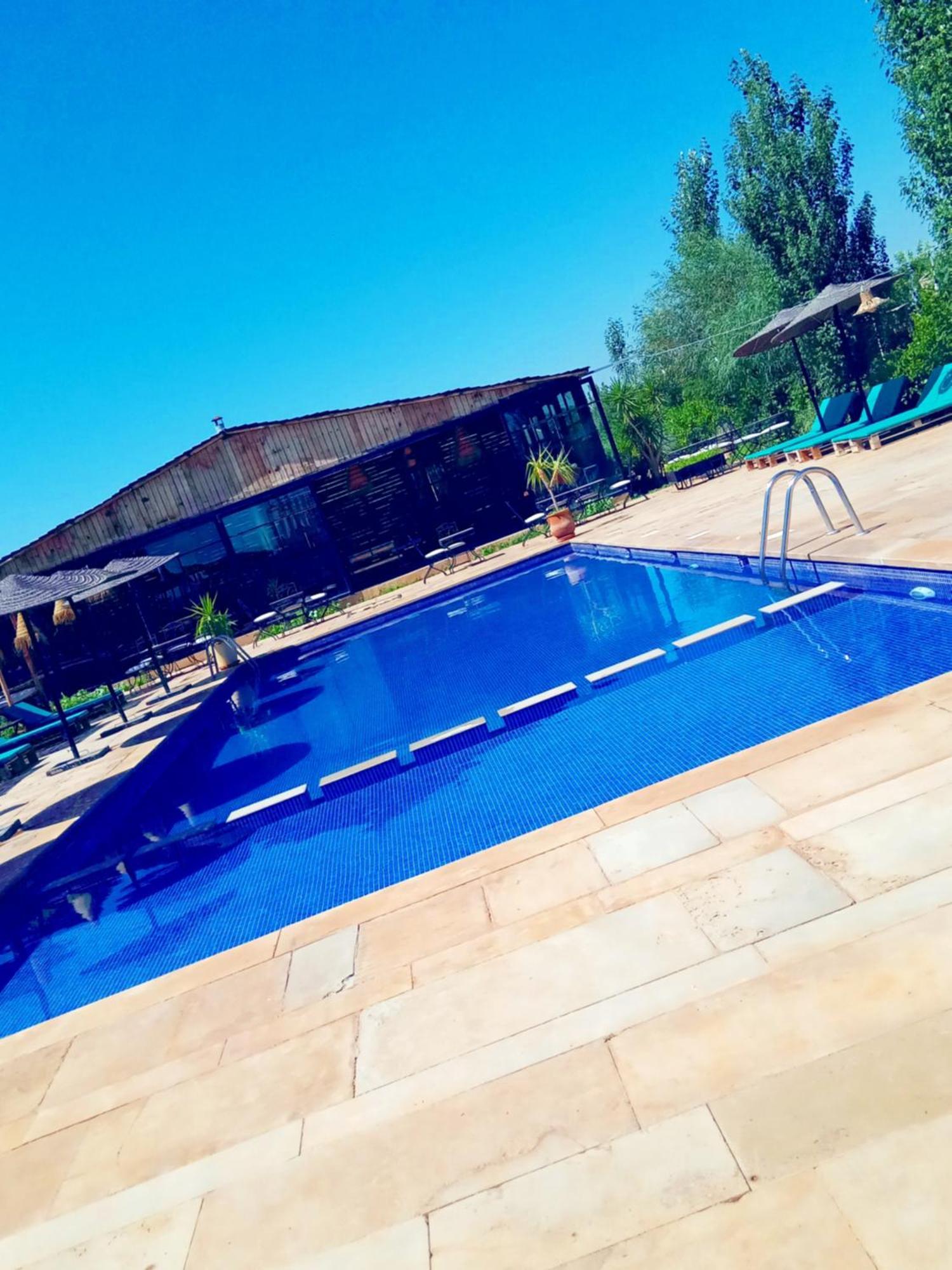 Bio Et Bois -Luxury Bio Farm- Villa Moulay Yacoub Exteriör bild