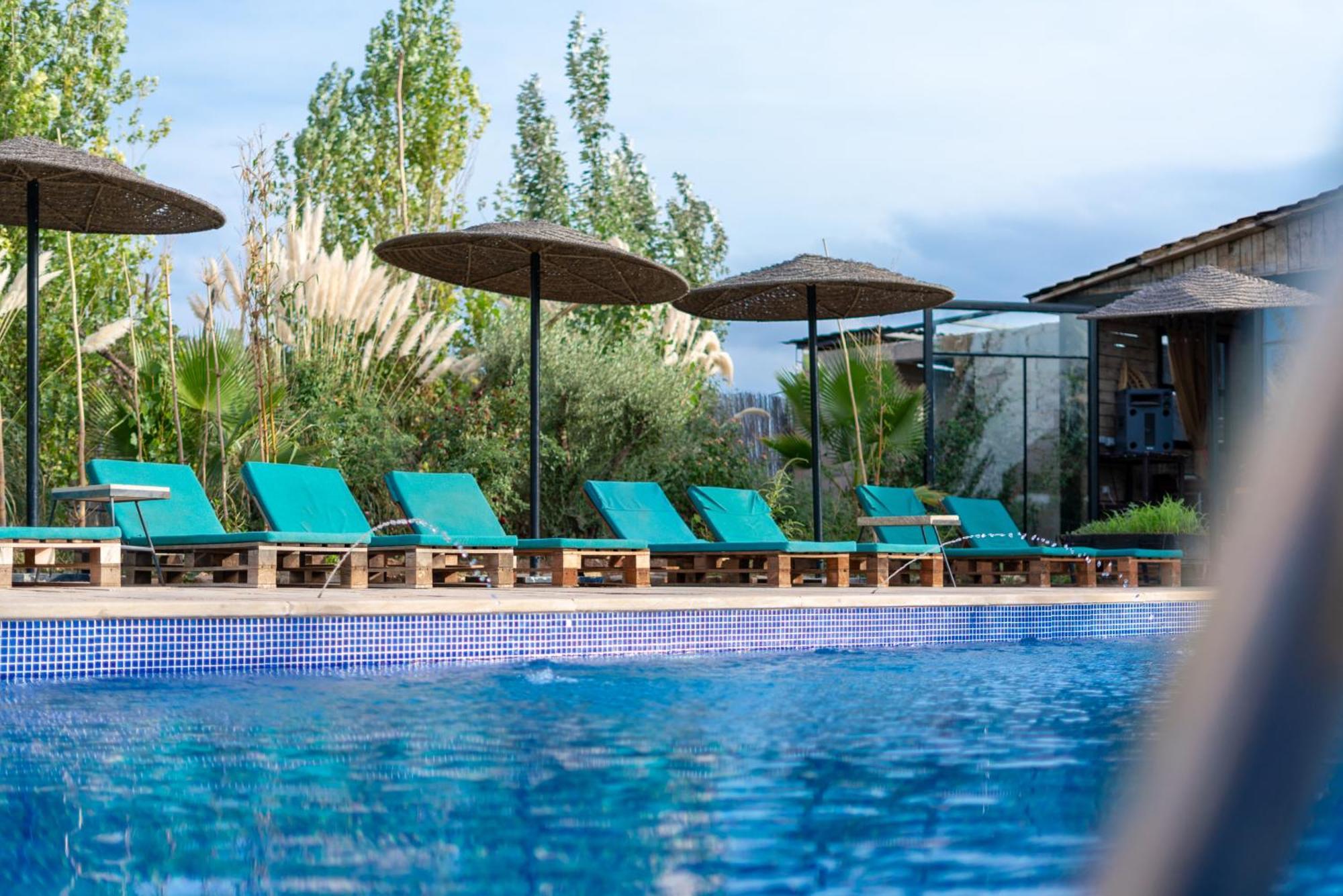 Bio Et Bois -Luxury Bio Farm- Villa Moulay Yacoub Exteriör bild